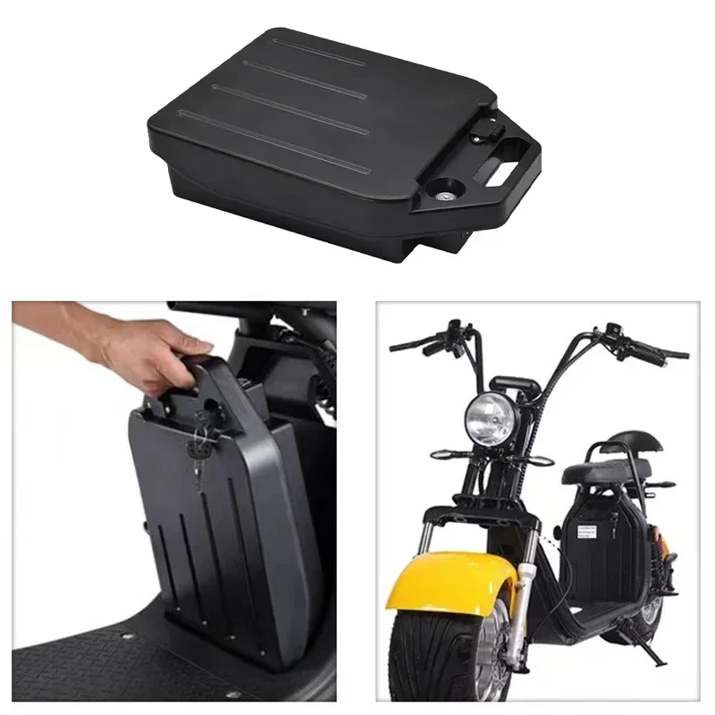 Citycoco-batería eléctrica para motocicleta y bicicleta, pila de litio resistente al agua, cargador de 250 V, 60V, 20Ah-100Ah, 1500W ~ 67,2 W
