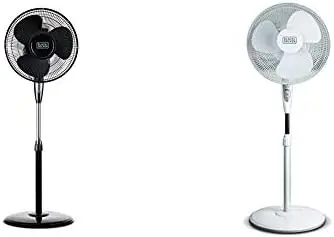 

Inches Stand Fan with Remote & Black & , White 16" Stand Fan with Remote