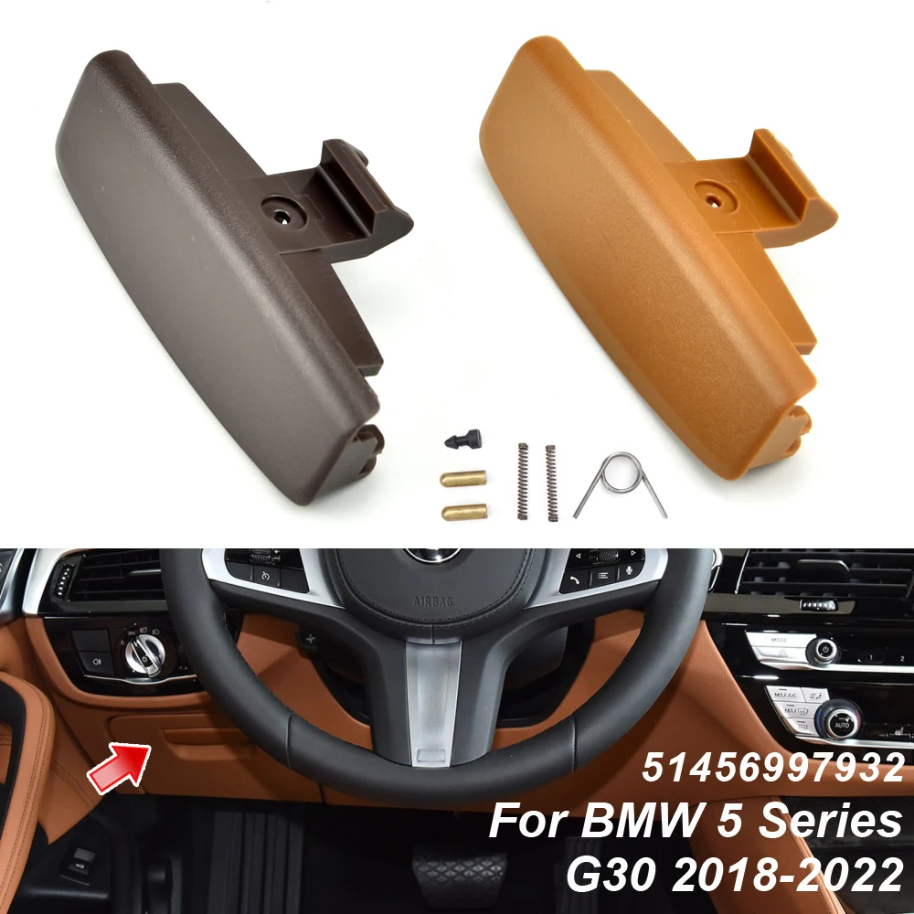 For BMW G30 Car Glove Box Handle Cover Lid Lock Toolbox Glove Boxes Cover Switch For BMW 5 Series 520 525 528 530 535i -