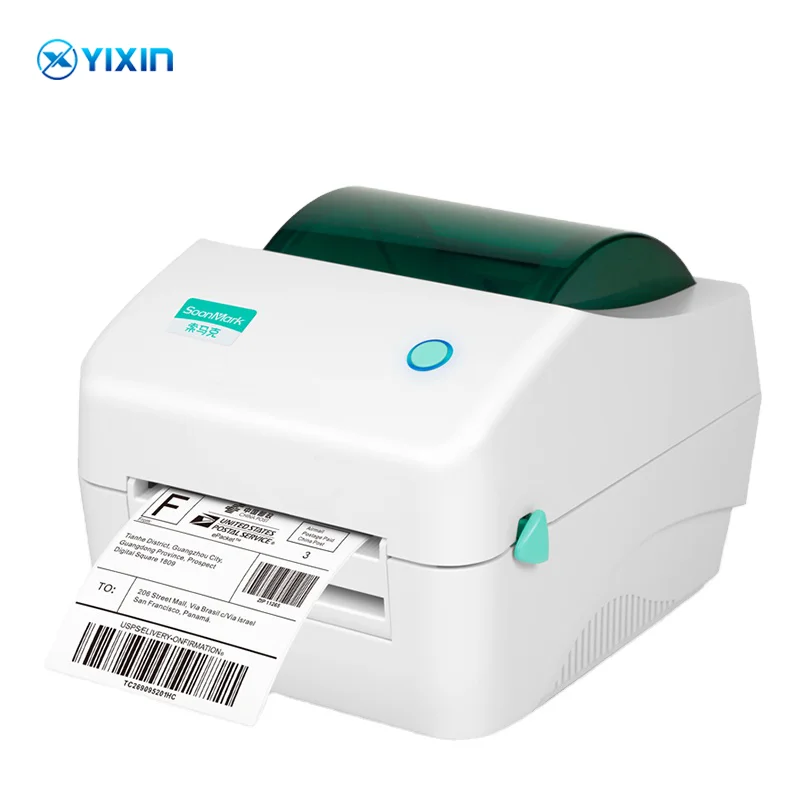 

Efficient Self-adhesive Address Sticker shipping label printer 4x6