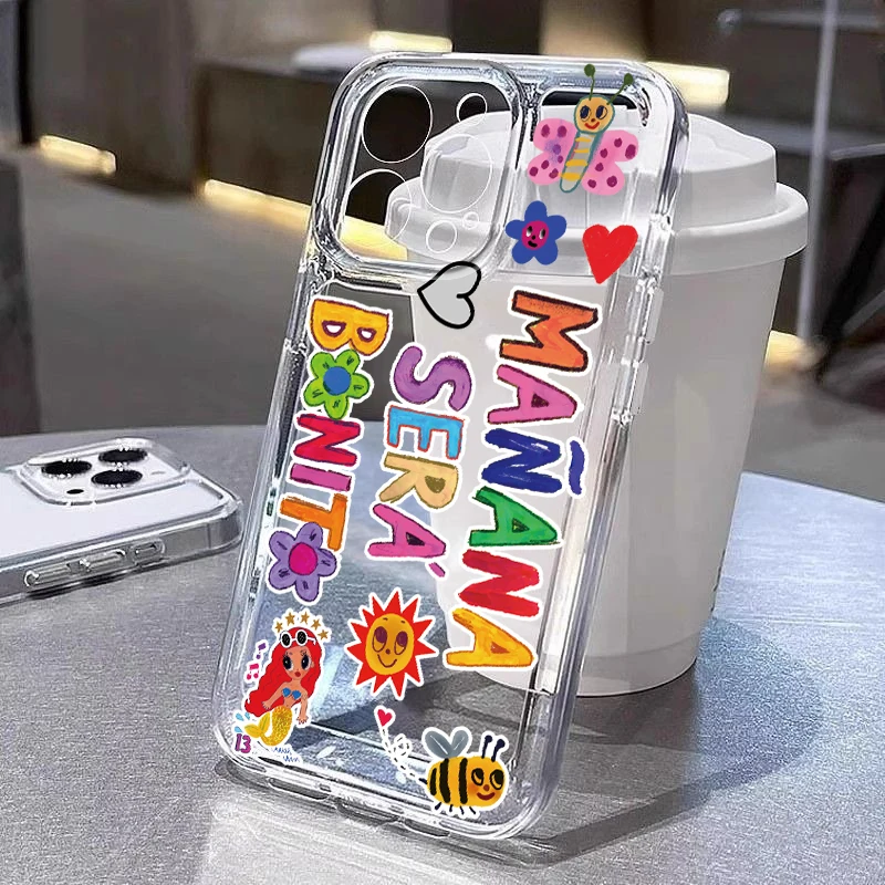 Karol G Mañana Sera Bonito Clear Phone Case