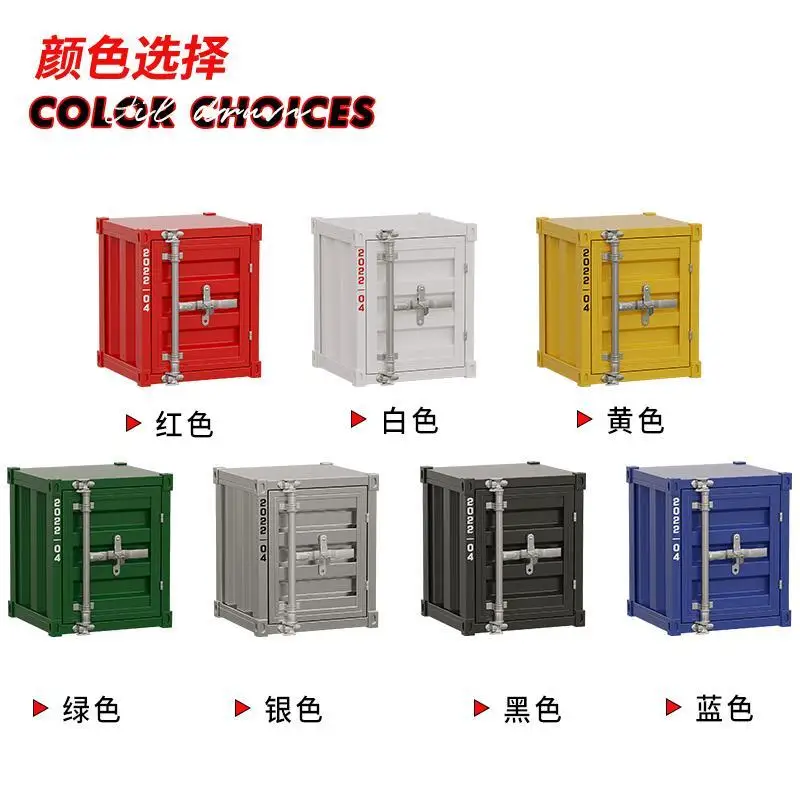 Industrial Wind Wrought Iron Locker Simple Mini Bedside Cabinet Small Cabinet Bedroom Personality Simple Creative Bedside Tables
