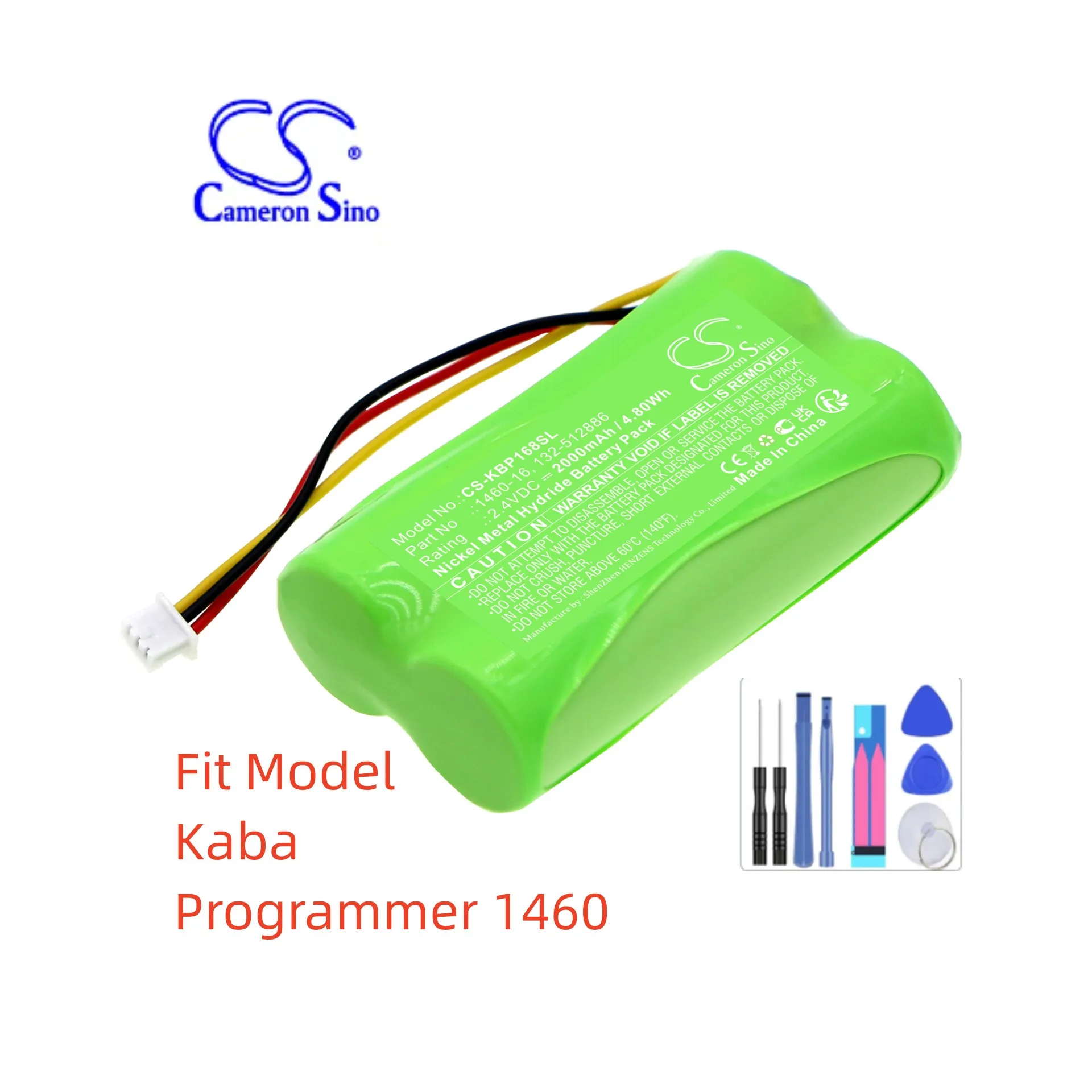 

Аккумулятор дверного замка для Kaba 132-512886 1460- 16, программатор 1460, емкость 2000 мАч/2,40 Вт/ч, цвет синий, никель-металлогидридный, в