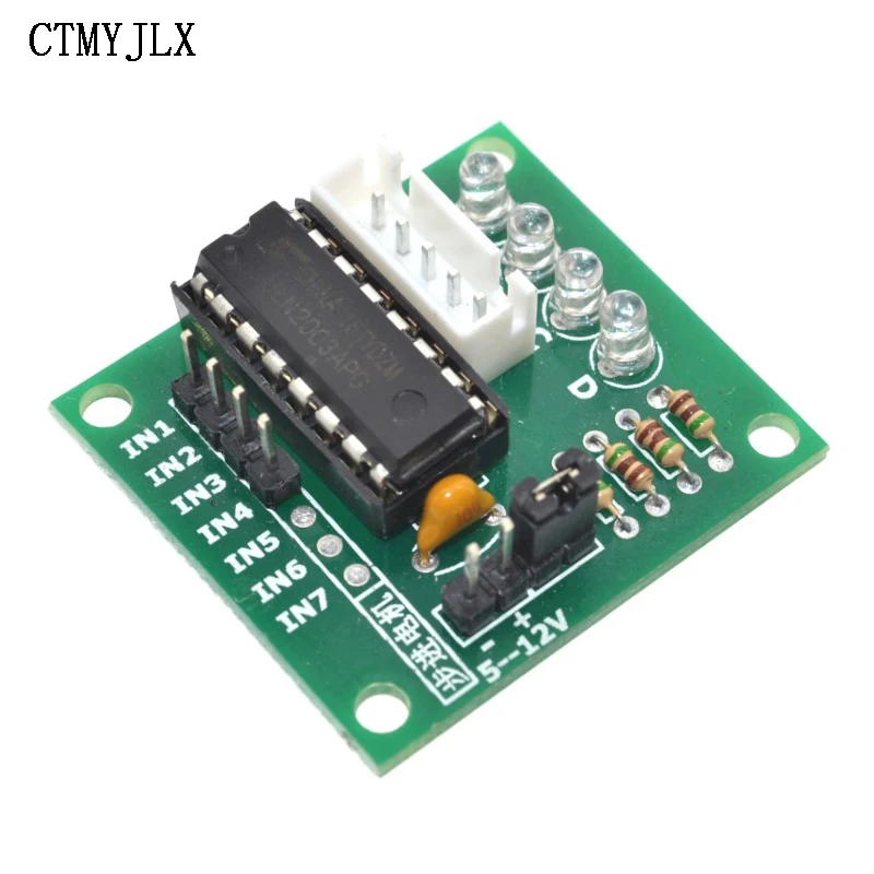 Плата драйвера шагового двигателя ULN2003 модуль для Arduino 4 фазы 5-12 В 28BYJ-48 5 шт. |