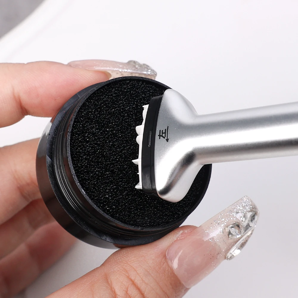 Reusable Eyelash Ink Seal Pen 2 in 1 Lower Eyelash Stamp Tool Fast Dry Black Brown Liquid Eyeliner Pen Natural Simulation Makeup eyeliner pen makeup tools eye makeup tools