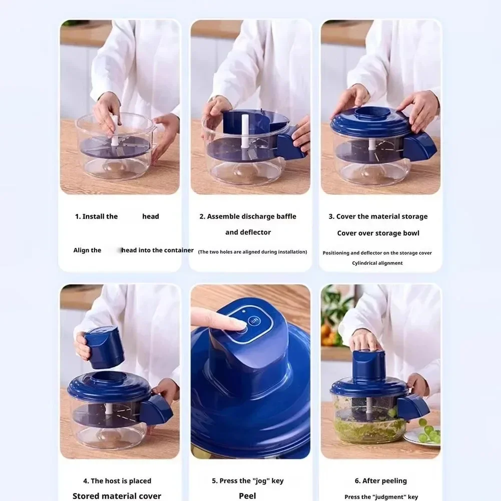 Electric Grape Peeler Machine for Kitchen Use