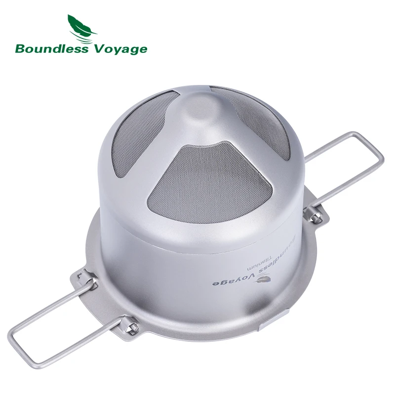 Titanium Reusable Coffee Filter Paperless Coffee Filter Metal Pour Over Maker