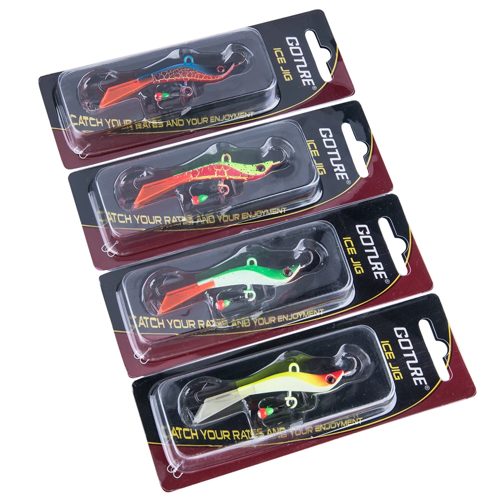 Goture New Winter Fishing Lure Balancers Ice Fishing Jig Wobblers