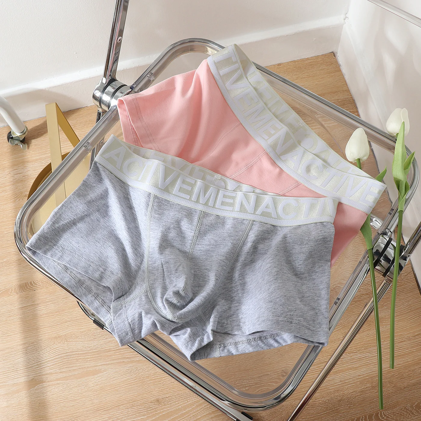 Graphene Antibacterial Men's Sexy Panties Cotton Underwear 100 Percent Boxer Pants Sports Leisure Boxer Shorts Boys' Underpants