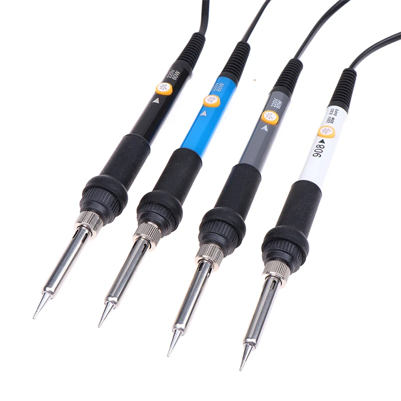 

Mini Soldering Iron Adjustable Temperature Electric Solder Iron Rework Station Mini Handle Heat Pencil Welding Repair Tools--60W