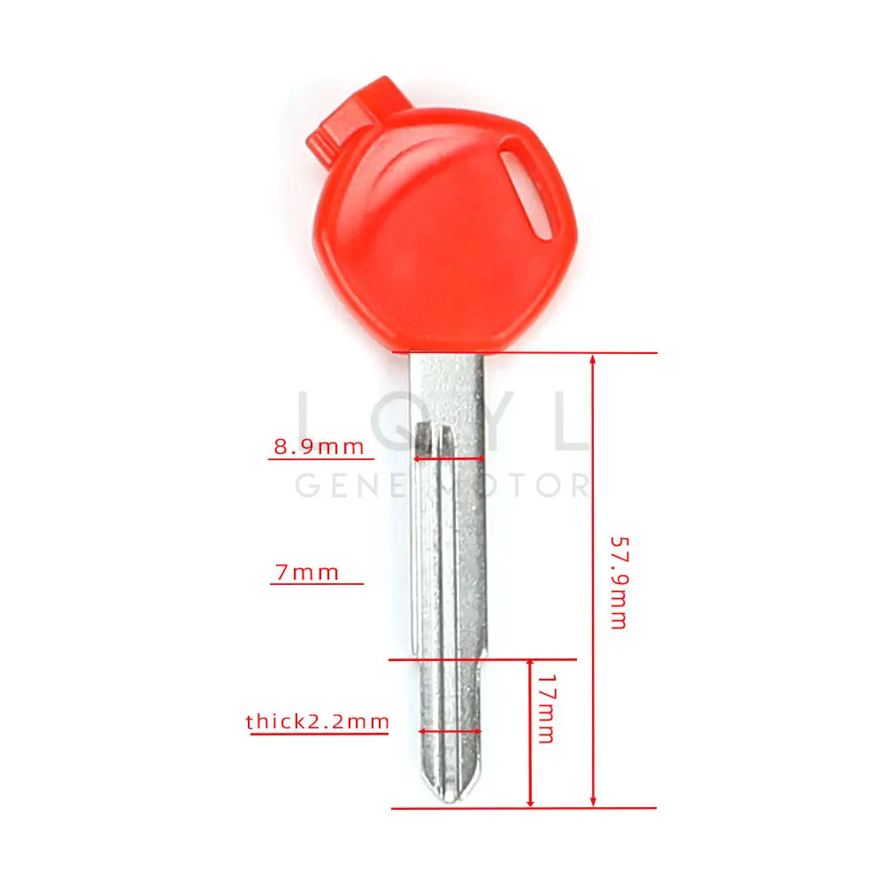 Blank Key Motorcycle Replace Uncut Keys For HONDA Magnet Motorcycle Anti-Theft Lock Keys DIO AF 61 62 63 TODAY 49cc 3Pcs