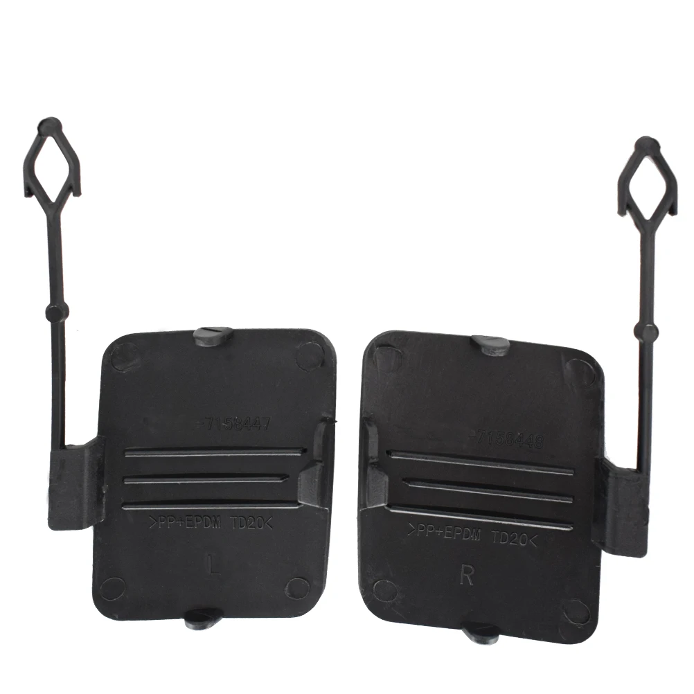 Car Rear Bumper Tow Hook Eye Cap Towing Hook Cover OE# 51127158447 51127158448 For BMW X5 E70 2006-2011