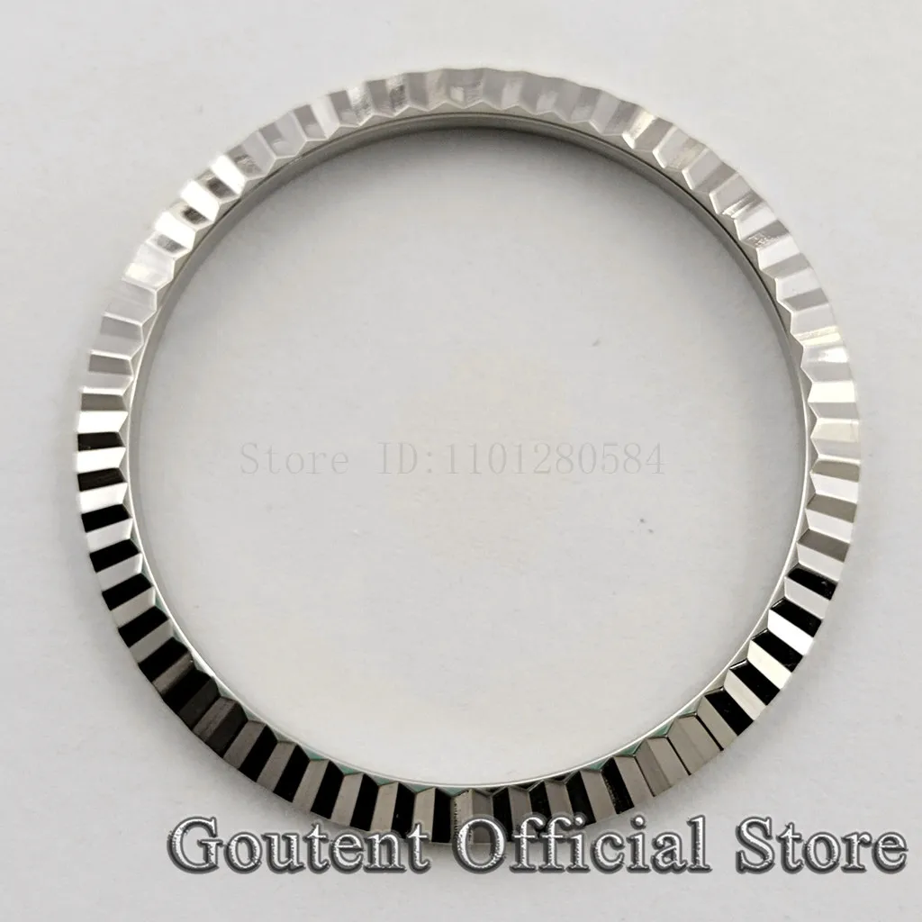 Hemobllo Anello Protettivo Per Orologio In Acciaio, Adesivo Per Lunetta Compatibile Con Galaxy Watch 46mm E Gear S3, Colore Argento Con Lettera Nera