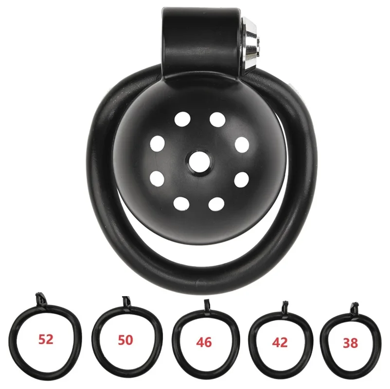 Male Penis Chastity Cage Set Small Bird Chastity Cage Belt 5 Size Padlock Cock Ring Penis Lock Bondage Slave Man Sex Toy Penis Chastity Cage Chastity Lock Sex Toy Chastity Cage Accessory Penis Cock Ring