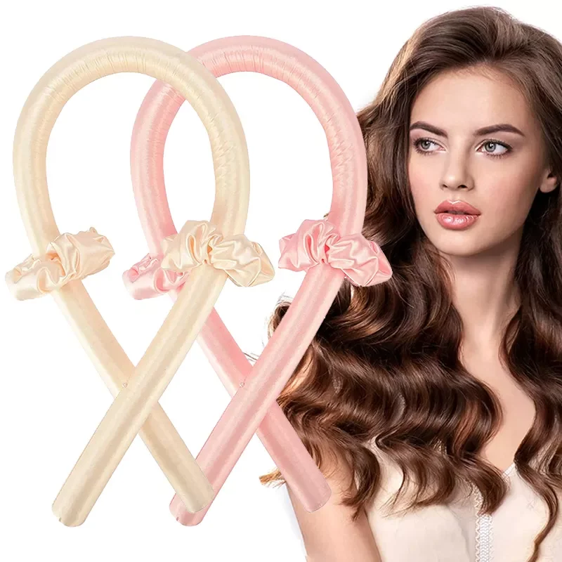 

Curling Rod Headband Lazy Curler Set Make Hair Soft Shiny No Heat Spiral Pear Flower Curling Iron Modeling Accessories