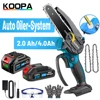 Koopa Tool Mini cordless electric chain saw 6 inches, with automatic refueling system for medium log/tree cutting 1