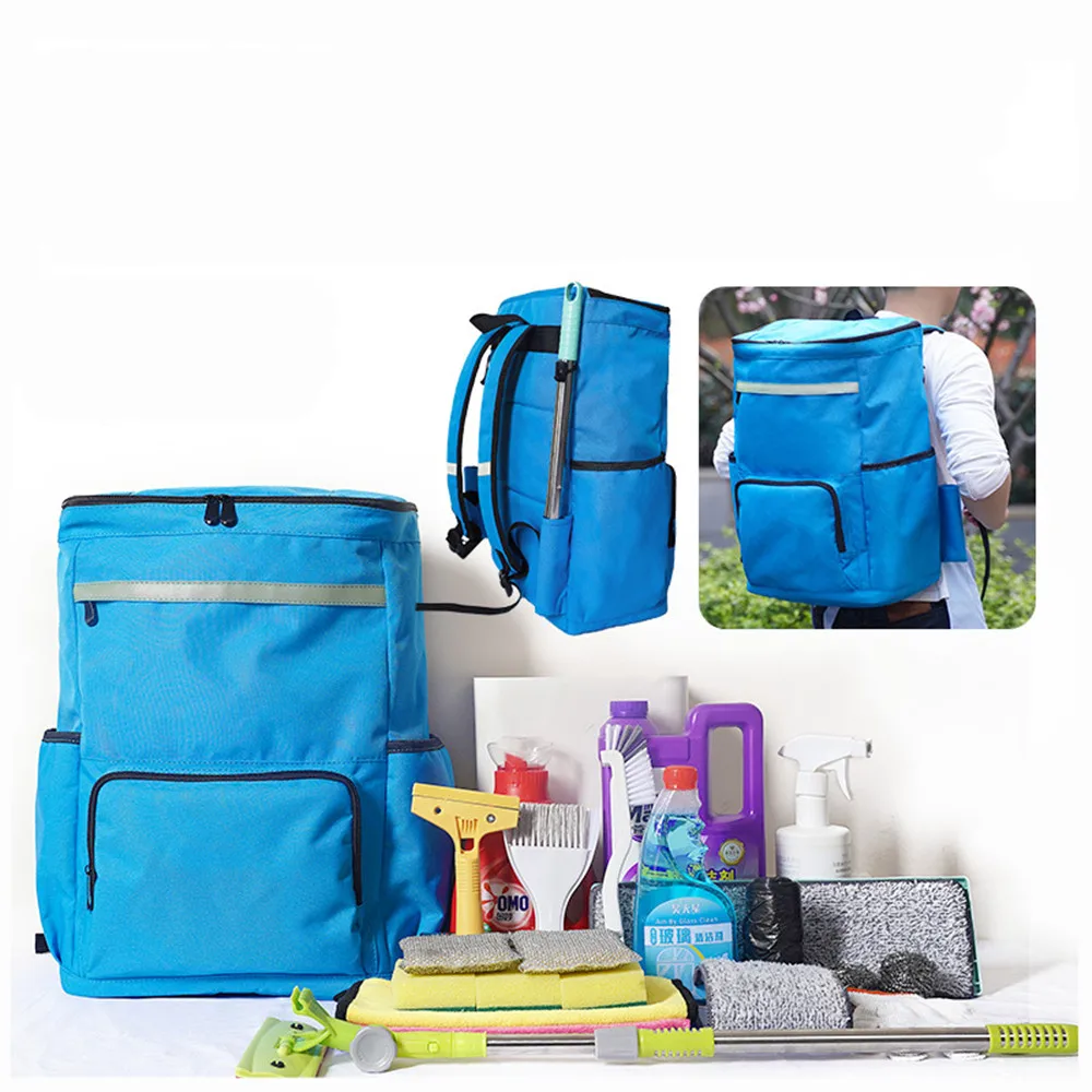 Caddy Kitcheneco-friendly Cleaning Caddy Backpack - Zippered Organizer For  Home & Kitchen