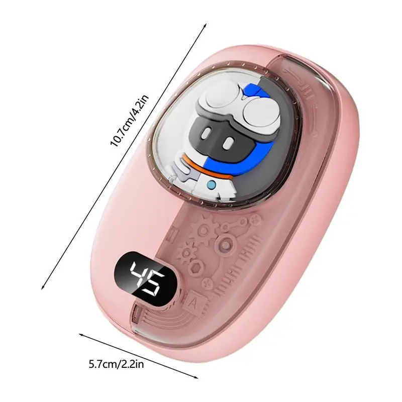 Rechargeable Hand Warmers Multifunctional Portable 3 Level Adjustable Overheating Protection