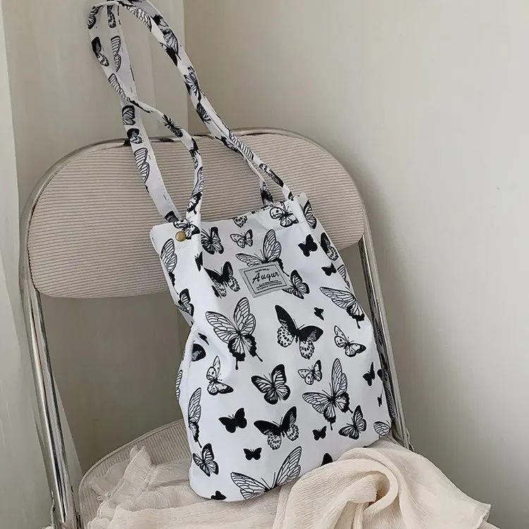 Borsa di grande capacità Borsa tote da donna con stampa leopardata