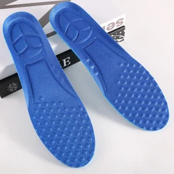 ComfortPlus Memory Foam Breathable Cushion Insoles - Orthopedic Support for Men & Women (Blue)