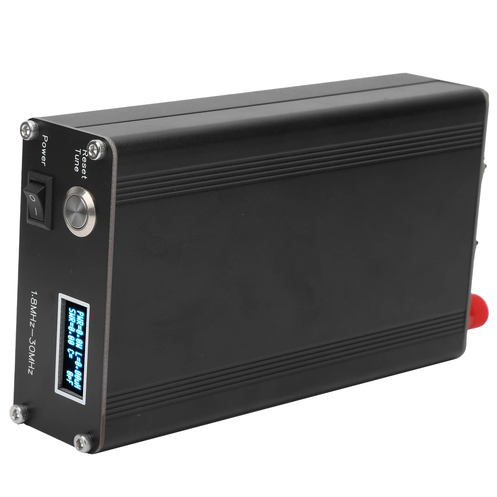 1.8?30Mhz 안테나 튜너 알루미늄 합금 테스터 C 타입 1.8?30Mhz ATU?100 HAM 10?15VDC