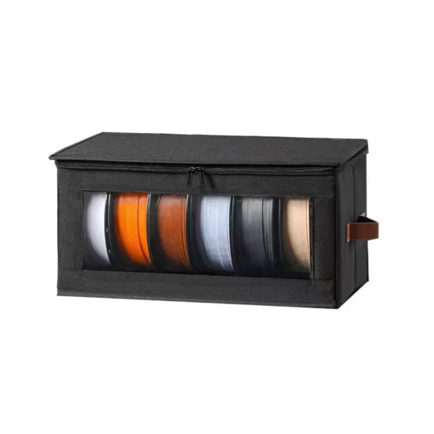 1/2/4pcs 3D Printer Filament Storage Box Dustproof Filament Container Holder Rack Modular Stackable for Home Office Workshop