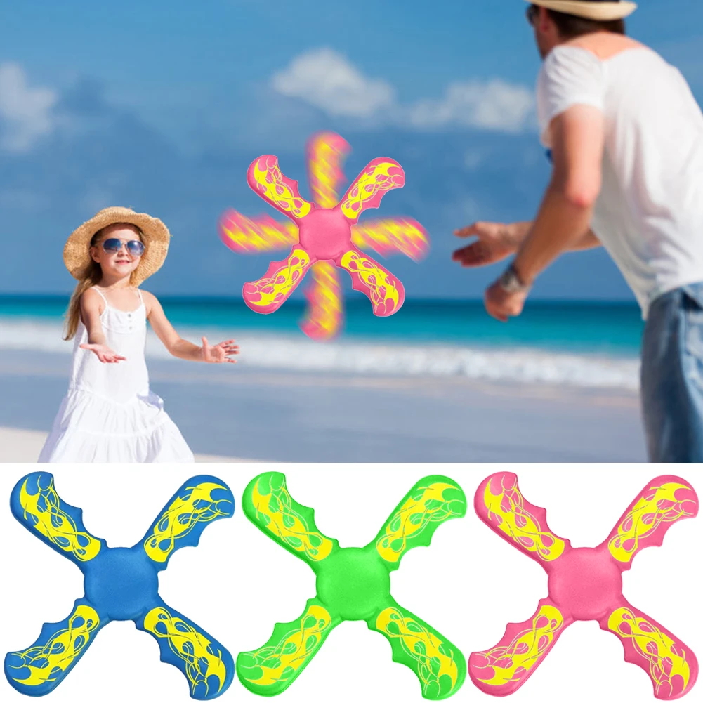 

3 Bladed Boomerang Three-bladed Boomerang Toy Funny Boomerang Catcher Game Decompression Birthday Gifts for Kids