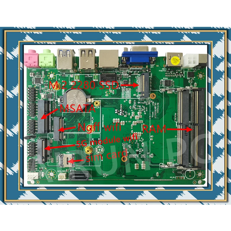 Intel 8/13Th Gen Fanless mini pc i5 8250U/i5 1335U Intel UHD win11 8 Core 10 Threads DDR4 2666 3200 NUC 4