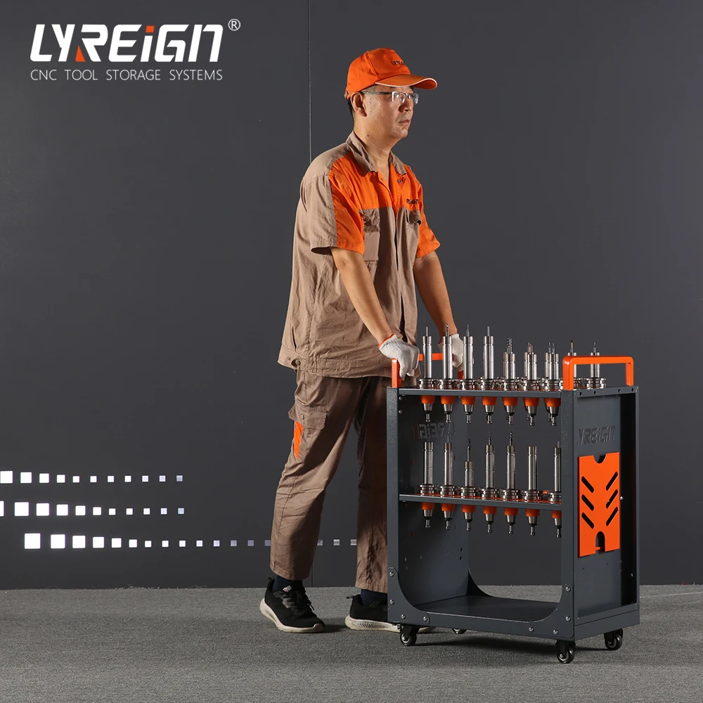 tool trolley CNC tool cart CNC tool holder can be used with CAT/HSK/CAPTO series tool holders（CAT40-28CAP） 2