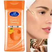 DR.DAVEY VITAMINE C Soin de la peau 3 ensembles Lotion corporelle+Savon+Huile corporelle Ensemble de soins de la peau quatre saisons Cadeau Nettoyage Hydratant et Hydratant 3