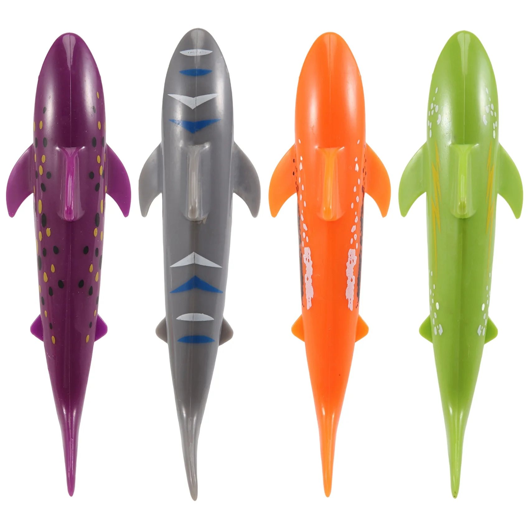 4 Pezzi Giocattolo Da Nuoto Per Bambini Forma Giocattolo Da Immersione Gioco D'Acqua Gioco Giocattolo Da Immersione Piscina Giocattolo Da Tiro Glide