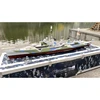 RC Ship Model Kit 1/200 Linxian Class Chongqing Light Cruiser Remote Control Ship Model with Brush Motor SLA Printing 6
