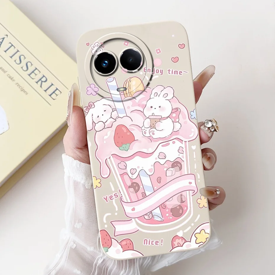 Fashionable Lens Protective Soft Silicone Phone Case