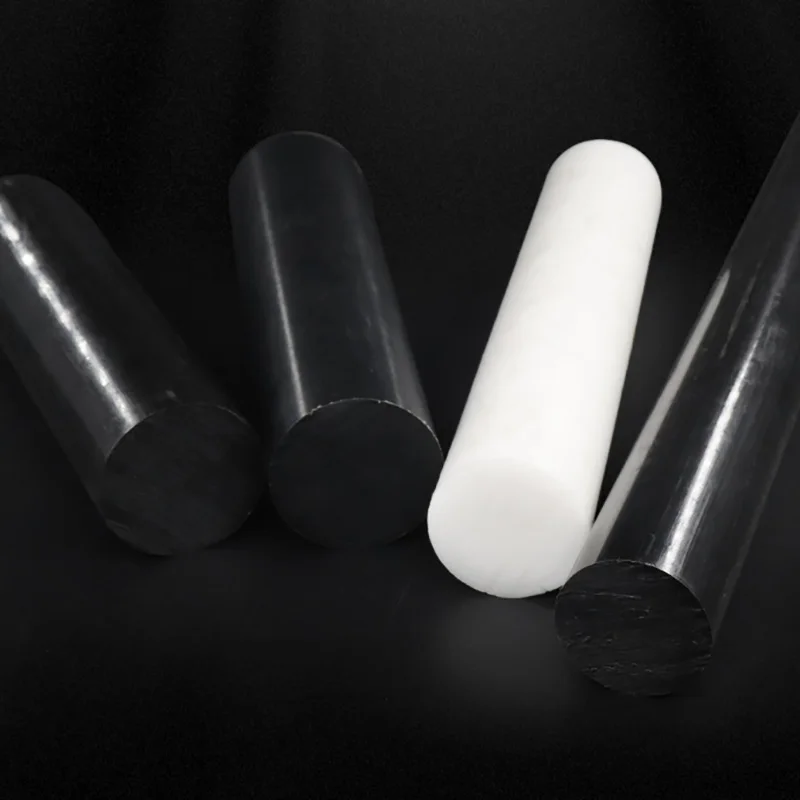 Acetal Delrin Plastic Pom Nylon Black White Rod Shaft Bar