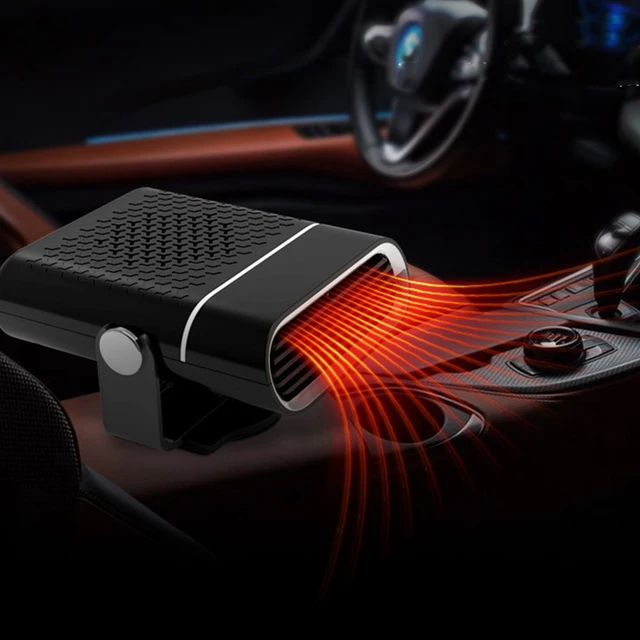 12/24V 1000W Portable Car Heater Defroster Demister 360 Degree ABS  Purifying Warming Fan Cigarette Lighter Plug Auto Accessories - AliExpress