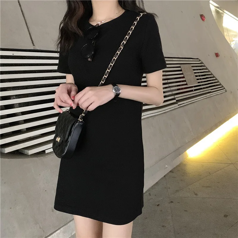 Sheego Mini Dress black casual look Fashion Dresses Mini Dresses 