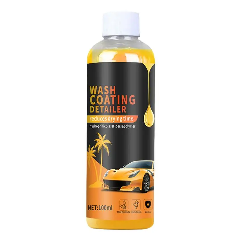 

Car Wash Wax Wash Coating Quick Dry Detailer Multi-purpose Scratch-Free Car Wash Liquid Makes Car Detailing Quick And Easy