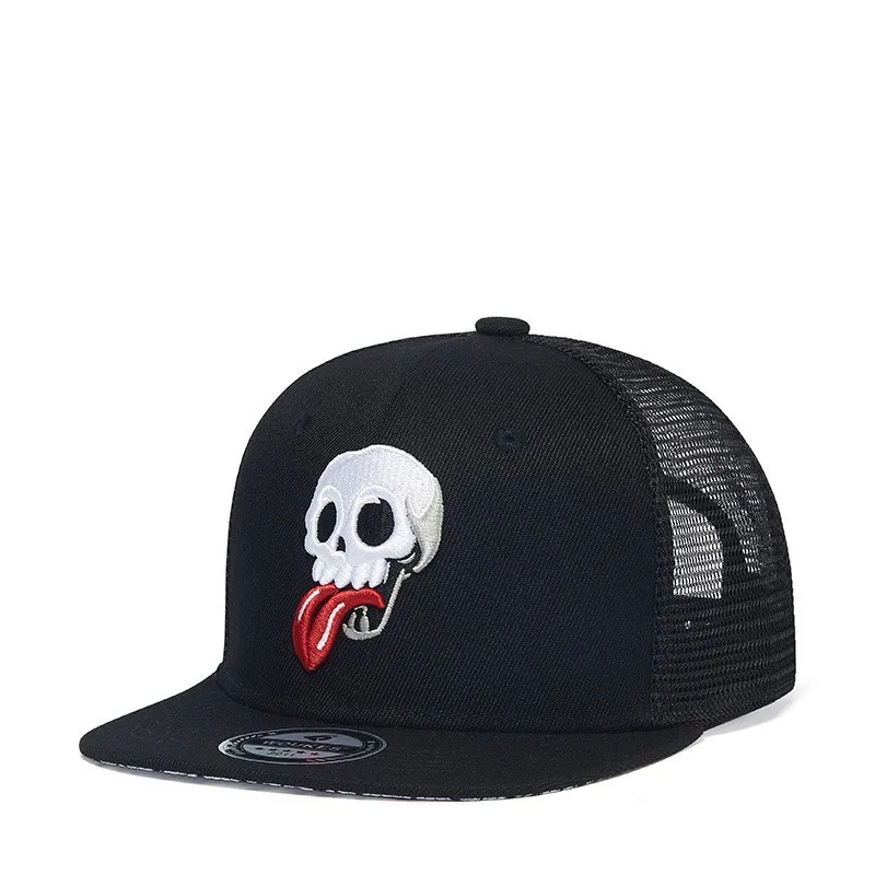 

Men Women Baseball Caps Youth Boys Girls Hip Hop Hats Adjustable Flat Bill Brim Dad Hats