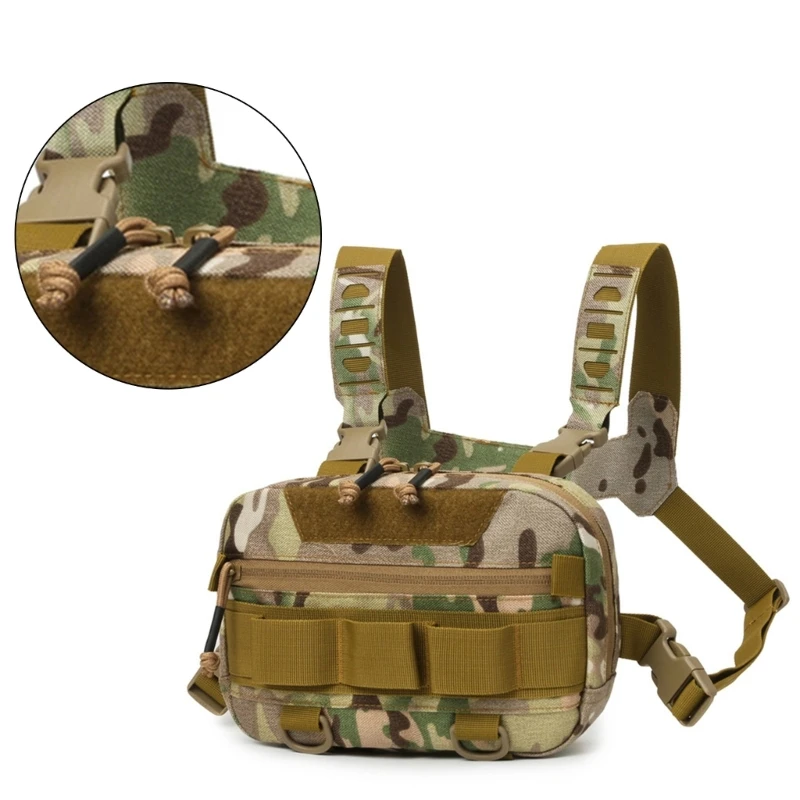 N0HA Tactically Chest Bag Light weights Fishing Chest Pack Running Backpacks Outdoor Travel Vest Bag for Women and Man 5