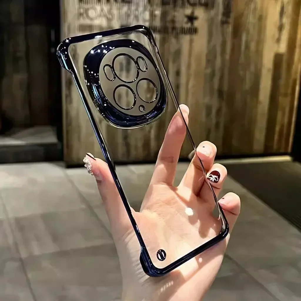 Ultra-Thin Shockproof Frameless Transparent Phone Case