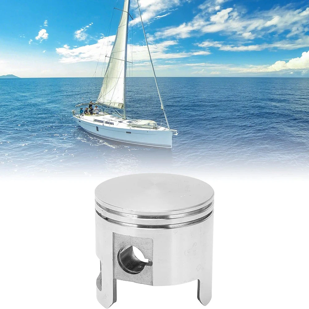 피스톤 및 피스톤 링 세트 (Std), 야마하 파선 40HP E40MH 40X 용, 클립 및 핀 66T-11631-01-93, 80mm