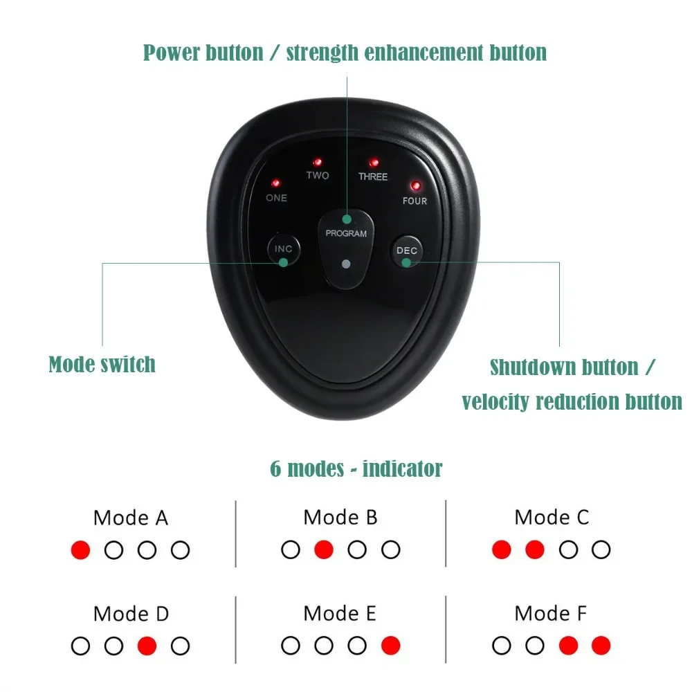 Vibration Fitness Massager Abdominal Muscle Trainer Electro Stimulator Gym Home EMS Spierstimulator Fitness Abdominale Training
