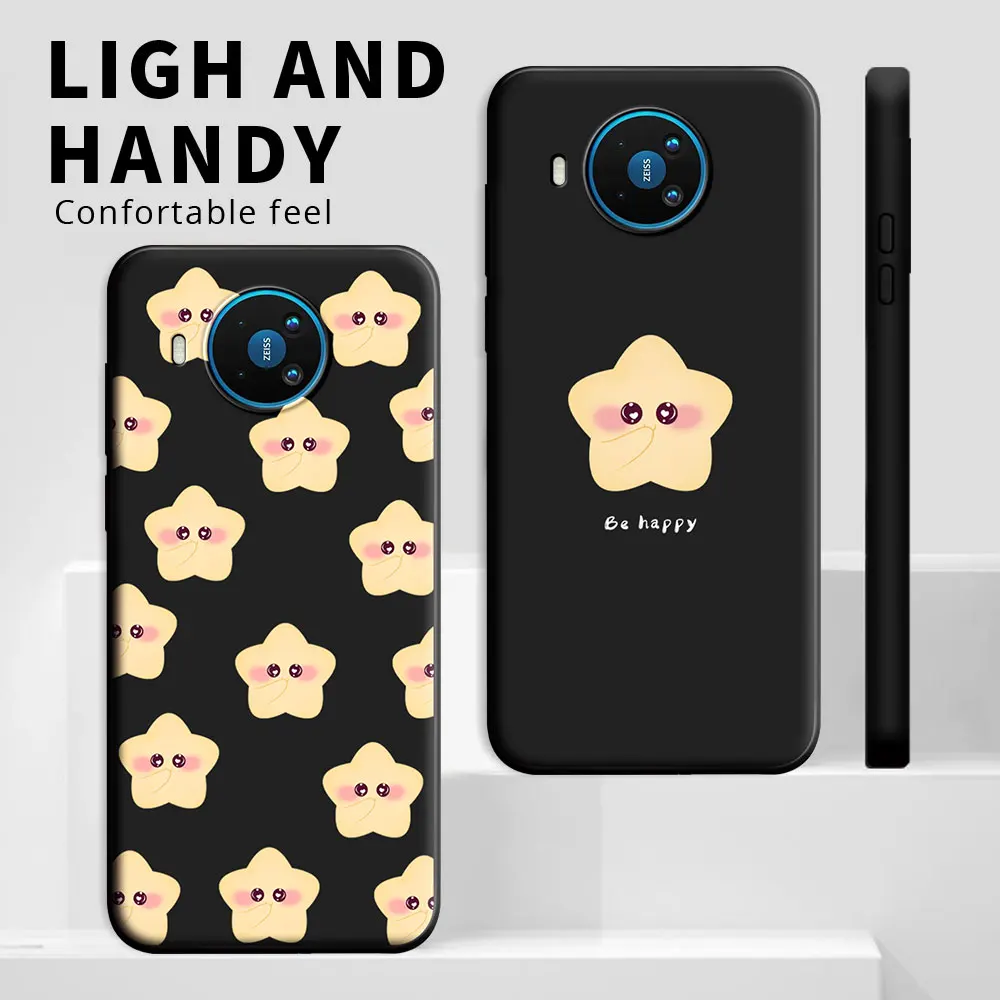 Shockproof Silicone TPU Phone Case - Fashion Cartoon Back Cover for Nokia 8.3 5G & 8 V 5G UW