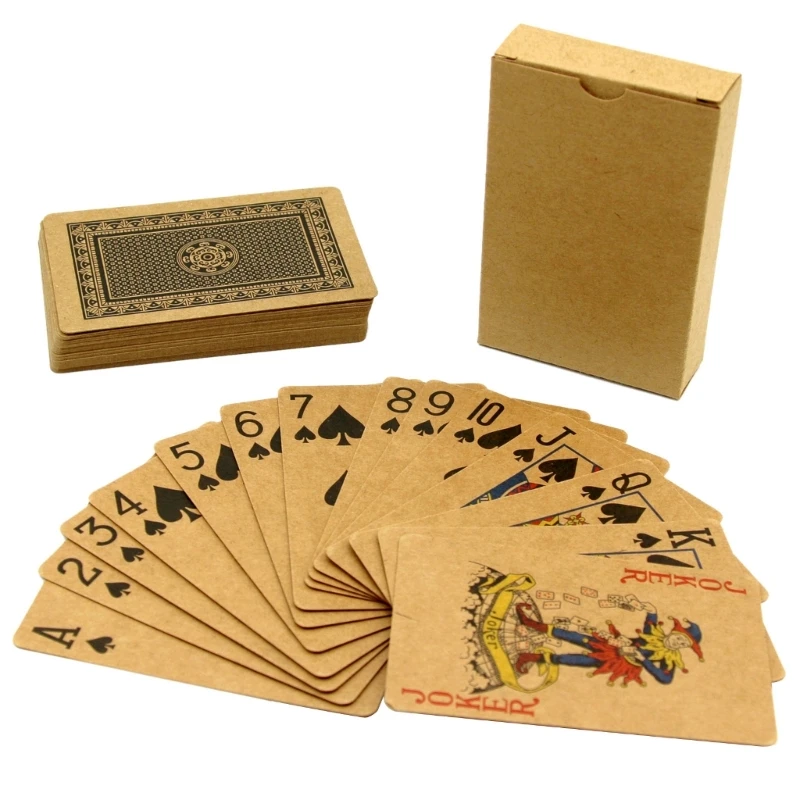 Jeu de Carte,Cartes de Poker 54 Jouer aux Jeux de Cartes Jeu de