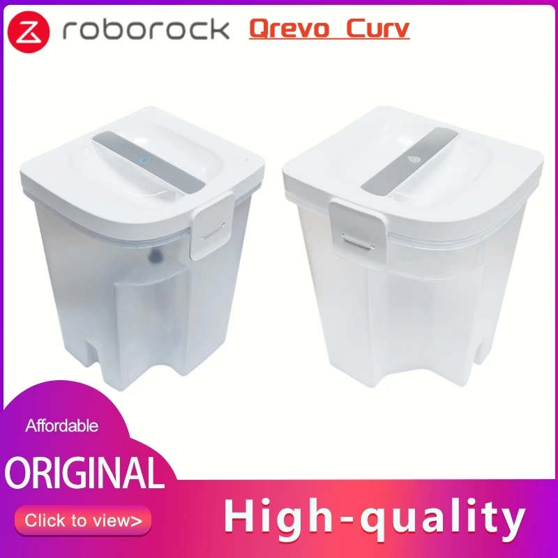 Roborock Original Qrevo Curv Clean Water Tank Dirty Water Tank Accessories for Roborock Qrevo Curv S5X/5XC/5A1 Replacement Parts