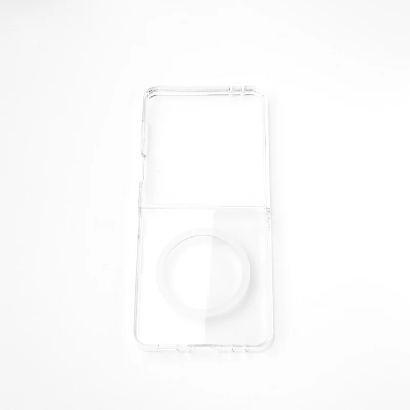 Clear Magnetic Ring Phone Case with Slim Camera Protector