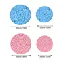Foot Yoga Massage Acupressure Board Mat Muscle Relaxation Round Exercise Mat Fitness Foot Training Massage Acupressure Mat 6