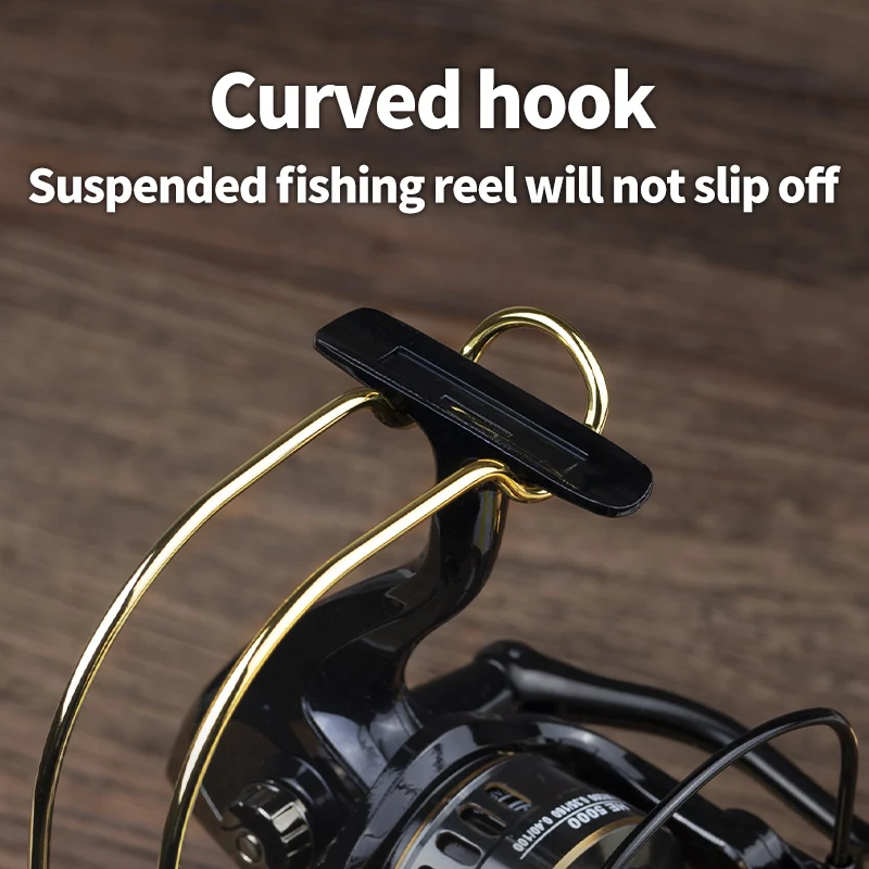 Fishing Reel Display Holder Stainless Steel Spinning Reel Stand Rack Support Storage Accessories