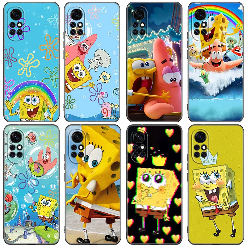 Custodia Per Telefono In Spugna Best Friend Per Huawei Nova 5T 8 9 Y60 Y90 Honor X9 30 30S 50Se 60 70 Mate 20 40 Pro 10 Lite Plus Cover Nera