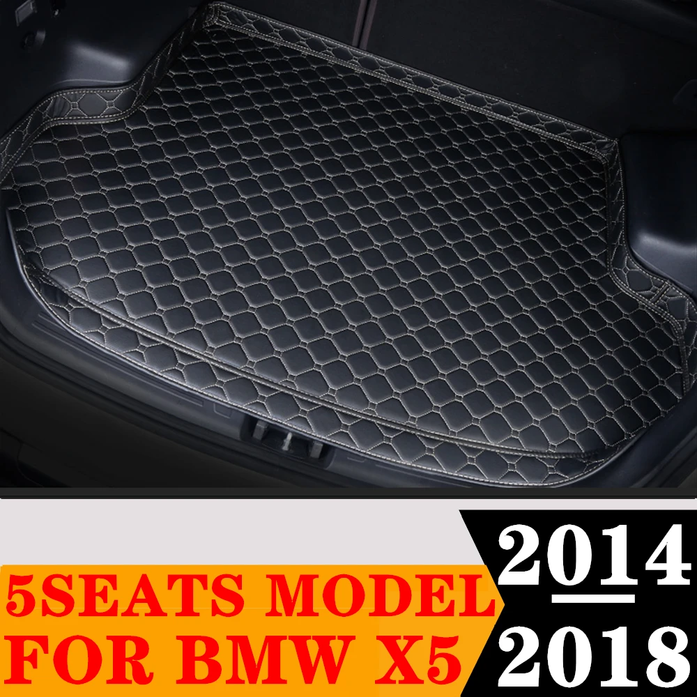 

Автомобильный коврик для багажника с высокой боковой стороны для BMW X5, 5 мест, 2018, 2017, 2016, 2015, 2014, задний коврик для багажника, задний коврик для груза, ковер, защитный чехол